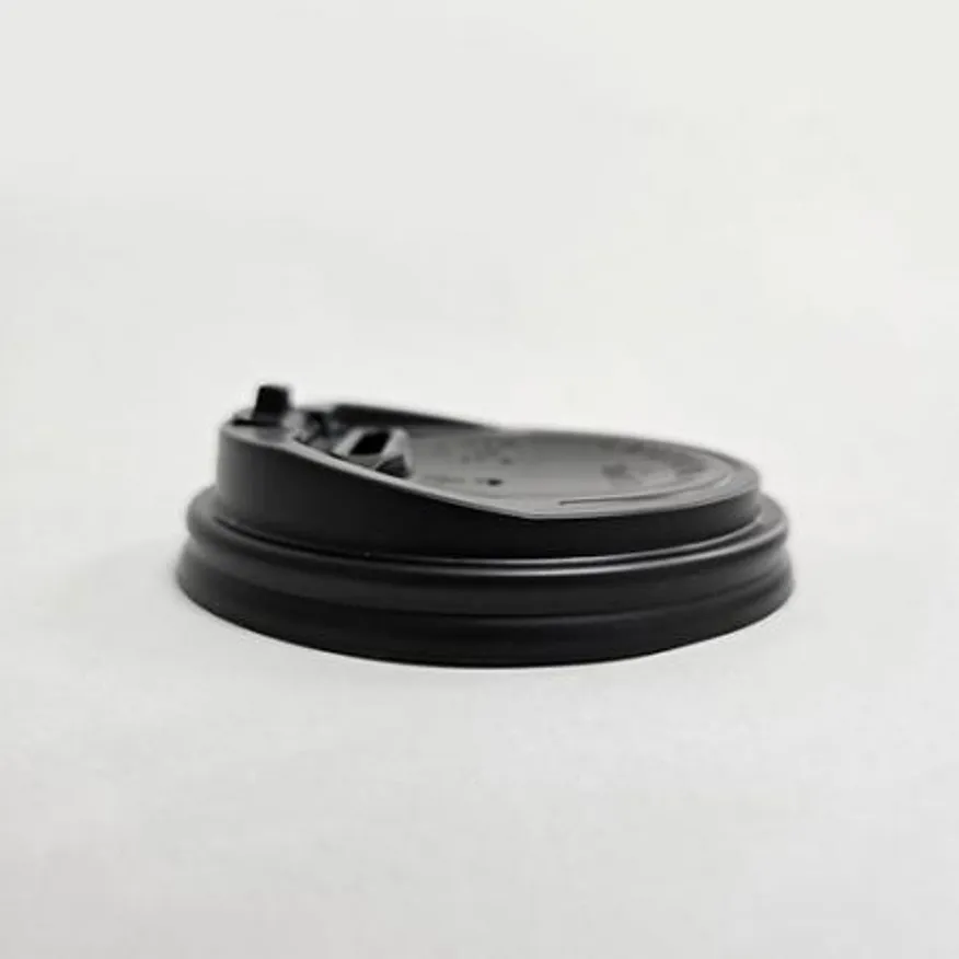 종이컵 뚜껑 개폐형 블랙 84mm(10/13oz)종이컵용 이미지