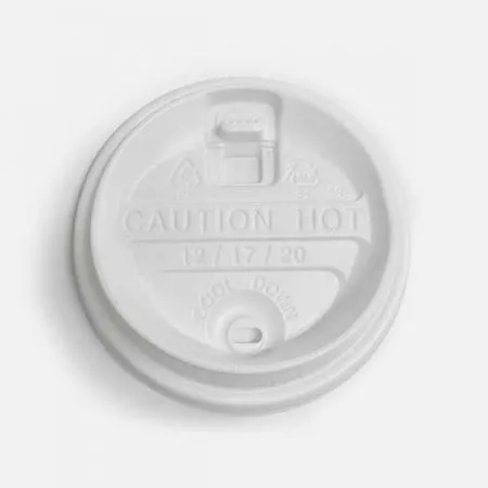 종이컵 뚜껑 머그리드형 화이트 90mm(12/16/20oz)종이컵용 이미지