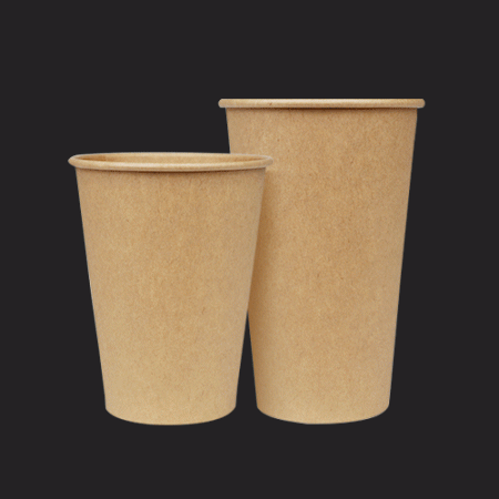 크라프트 무지 종이컵 약510ml(16온스) 1000개 이미지