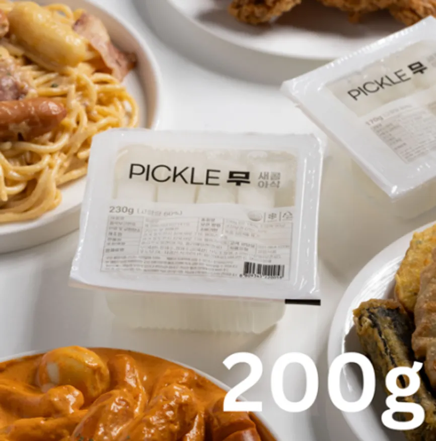피클무 (치킨무) 200g x 40ea 이미지