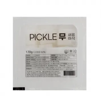 피클무 (치킨무) 170g x 60ea