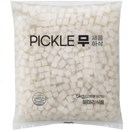 피클무 (치킨무) 벌크 업소용 5kg x 2ea