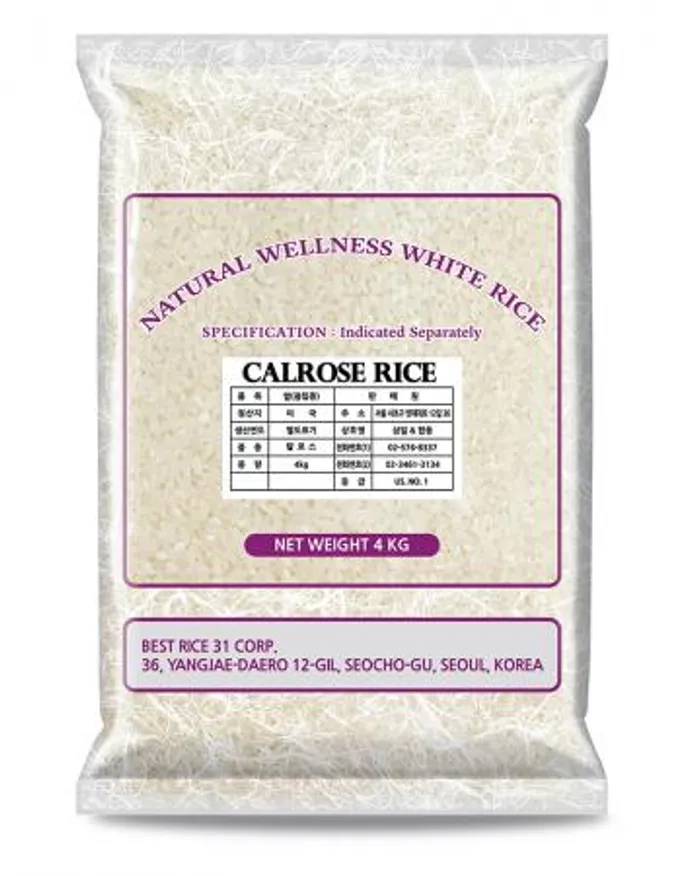 ★파격할인★ 미국쌀 칼로스쌀 4kg 가정용 백미 혼밥용 초밥용 이미지
