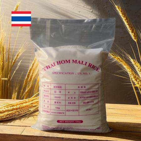 자스민쌀10kg jasmine rice 태국쌀 안남미 1등급 2024년산 홈말리 THAIRICE