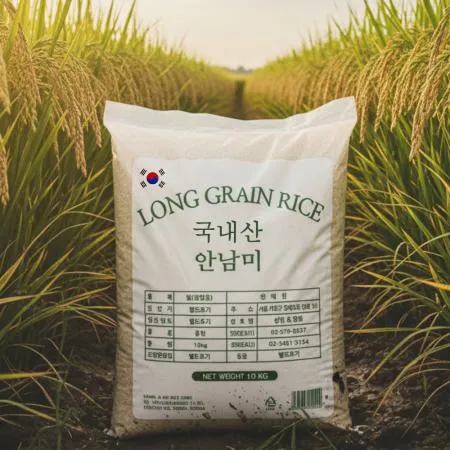 국내산 인디카 쌀10kg 안남미 상등급 LONG GRAIN RICE
