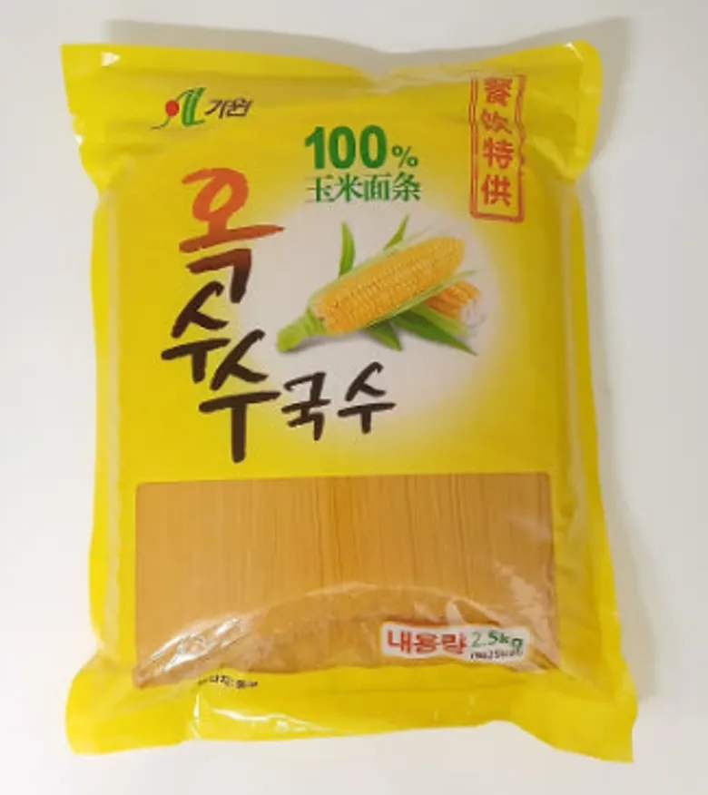 옥수수 국수 온면 2.5kg 이미지