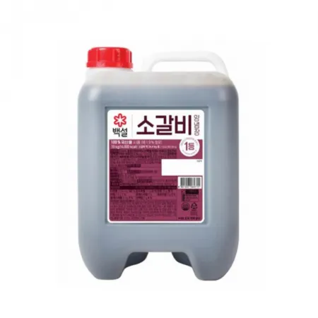 백설 소갈비양념장10kg 업소용 대용량 고기양념