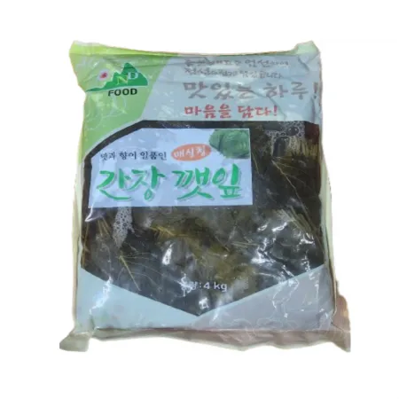남동푸드 간장깻잎 4kg 한박스(4개입)