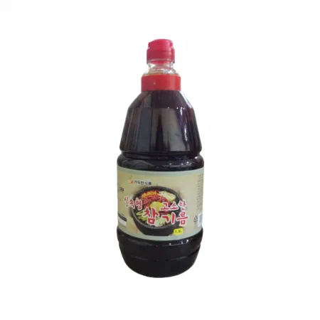 가득찬 실속형 참고소한 참기름 1.8L