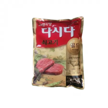 CJ 백설 소고기 쇠고기다시다 골드 1kg