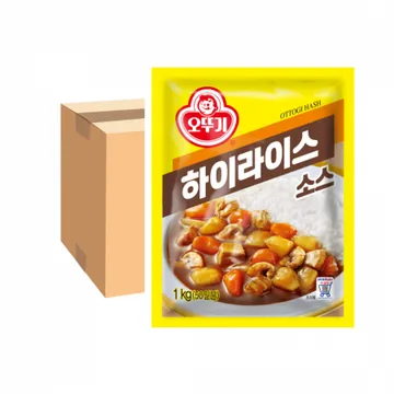 오뚜기 하이라이스 소스 1kg 한박스(10개입)