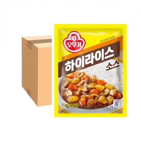 오뚜기 하이라이스 소스 1kg 한박스(10개입)