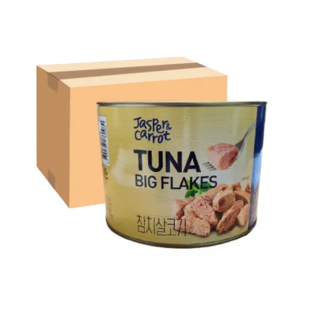 대용량 참치 재스퍼앤캐롯 살코기참치 1.83kg 한박스(6개입)