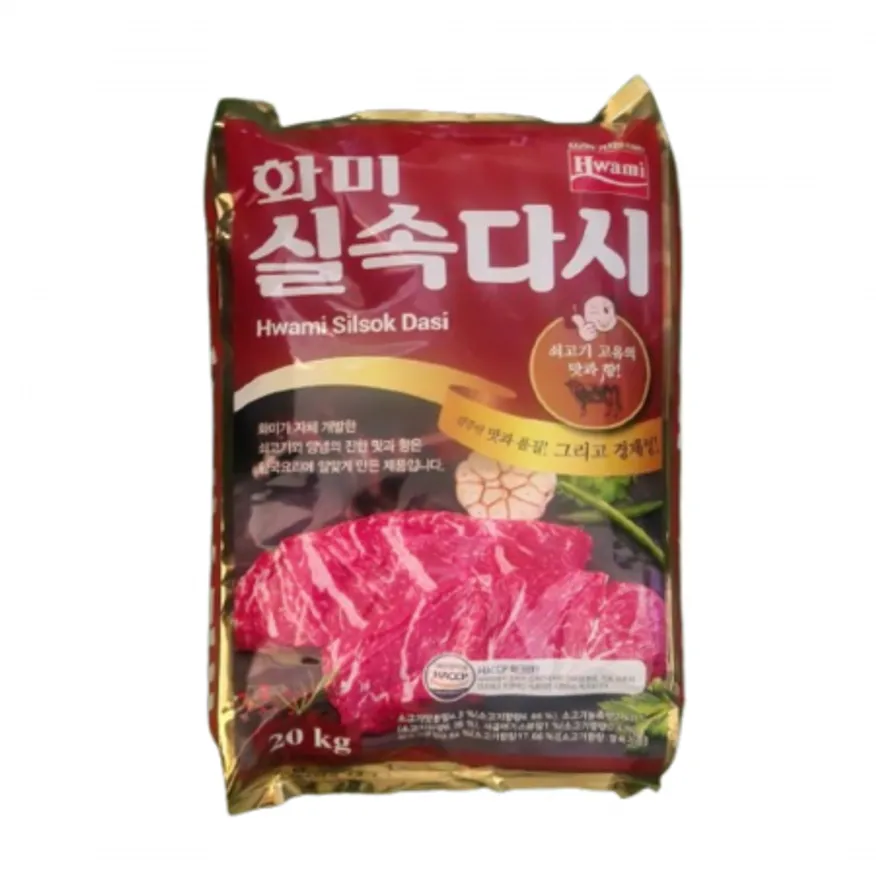 화미실속다시20kg 업소용 대용량 조미료 이미지