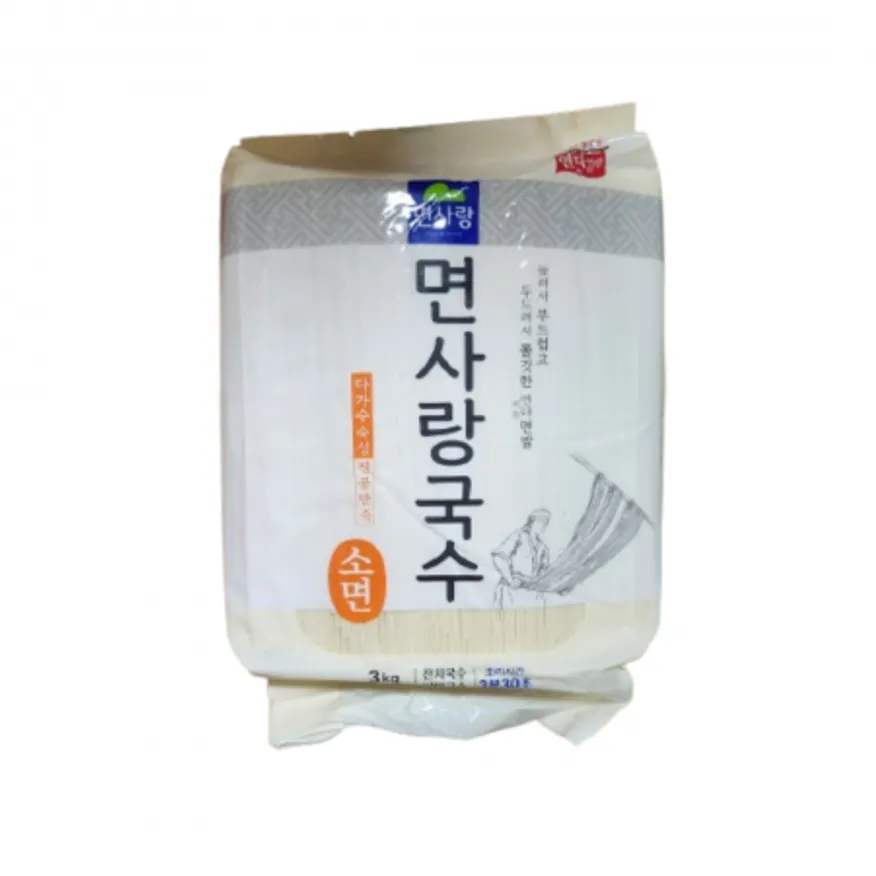 면사랑 잔치국수 소면 3kg 이미지
