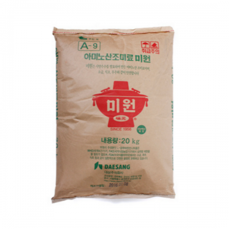 대상 아미노산 조미료 미원 20kg 감칠맛 A-9 대용량 업소용
