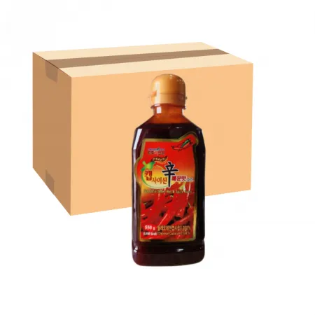 청우식품 캡사이신 매운맛 소스 550g 한박스(12개입)