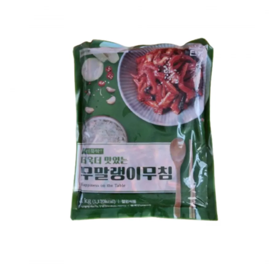 반찬 무말랭이 1kg 한박스(10개입) 이미지