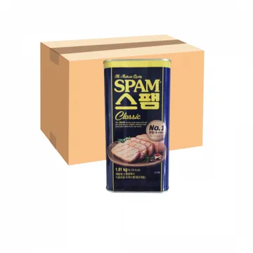 CJ 백설 스팸클래식 1.81kg 한박스(6개입)