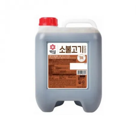 백설 소 불고기양념장10kg 업소용 대용량 고기양념