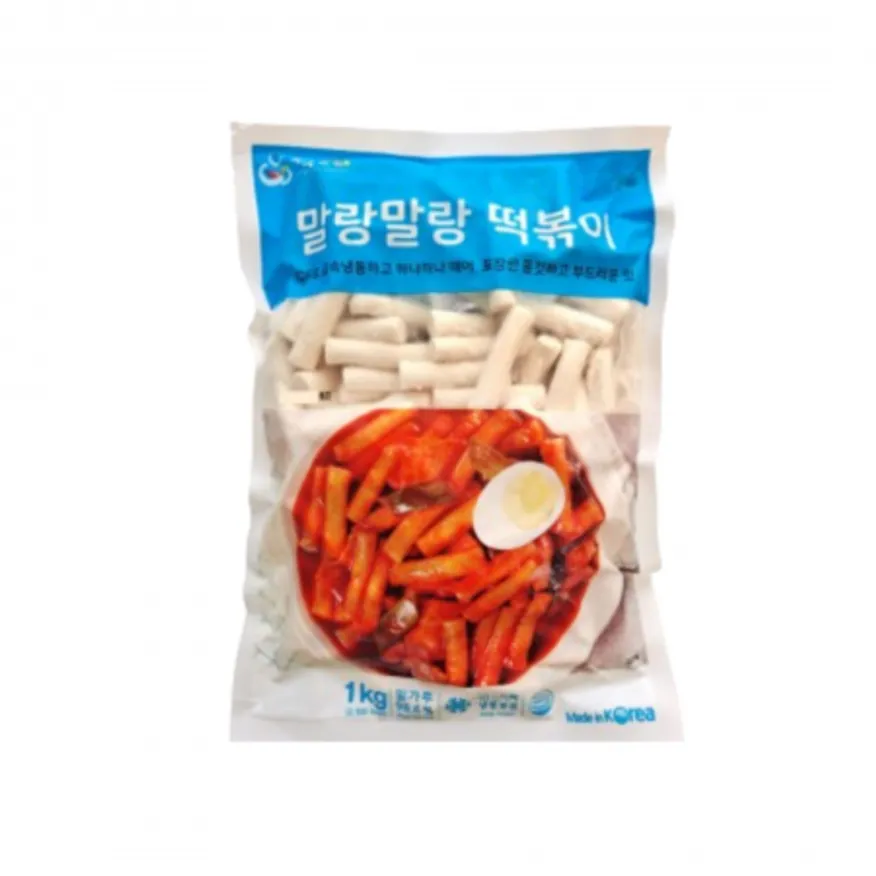 떡안애 말랑말랑 떡볶이 1kg 한박스(10개입) 이미지