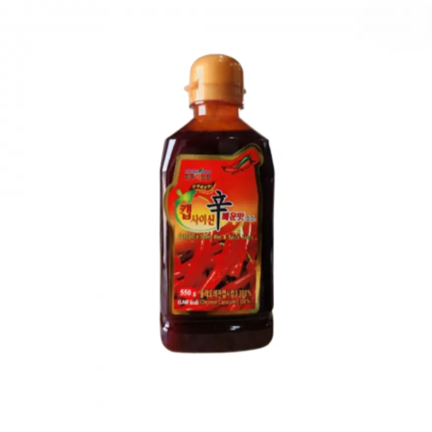 청우식품 캡사이신 매운맛 소스 550g 이미지