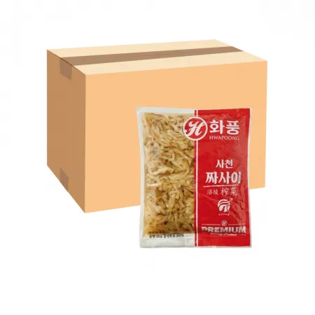 화풍 짜사이 1kg 한박스(10개입)