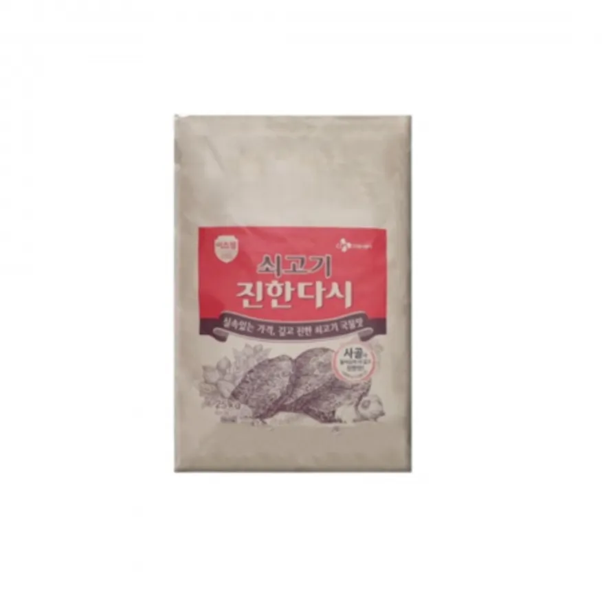 CJ 이츠웰 쇠고기 진한다시 25kg 벌크 포대 대용량 이미지