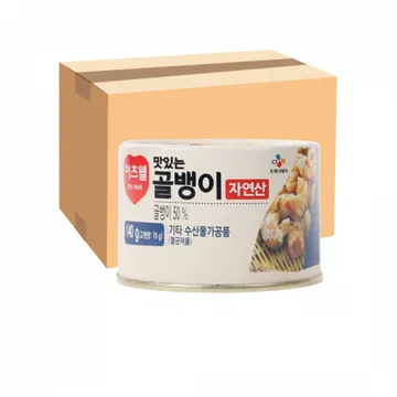 이츠웰 맛있는 자연산 골뱅이 140g 한박스(48개입)