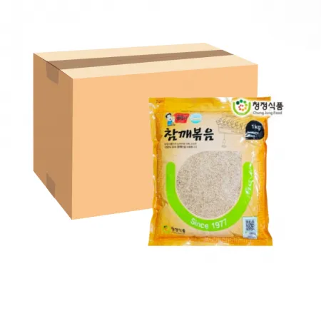 청정식품 금동이 볶음참깨 1kg 한박스(20개입)