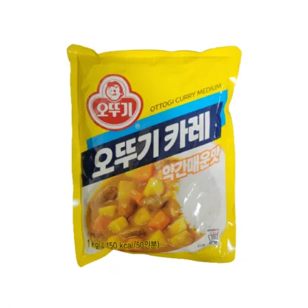 오뚜기 카레 약간매운맛 1kg