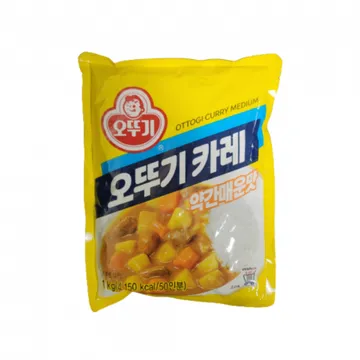 오뚜기 카레 약간매운맛 1kg