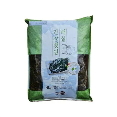 반찬단지 매실 간장깻잎 4kg