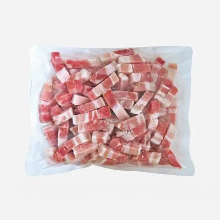 [싱싱배송] 무연골삼겹살15*15mm(큐브/1kg/EA) 스페인산 소포장 두툼한 구이 배달삼겹 냉삼