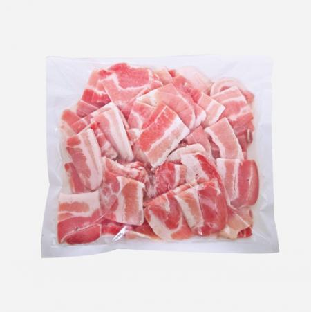 [싱싱배송] 무연골삼겹살(한입삼겹/5mm)(1kg/EA) 스페인산 소포장 두툼한 구이 배달삼겹 냉삼