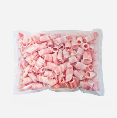 [싱싱배송] 무연골삼겹살(2mm/돌돌이)(1kg/EA) 스페인산 소포장 대패 냉삼 구이