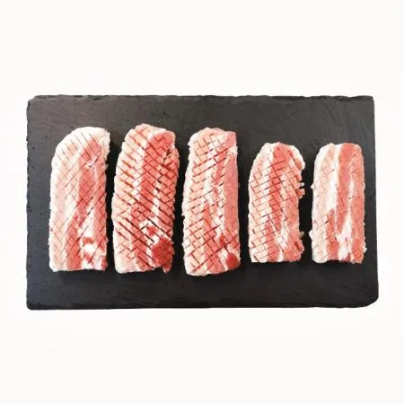 [싱싱배송] 돈삼겹23mm(벌집/양면칼집/2kg/EA) 프랑스산 소포장 두툼한 구이 배달삼겹 냉삼 이미지