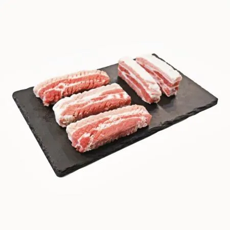 [싱싱배송] 돈삼겹23mm(벌집/양면칼집/2kg/EA) 프랑스산 소포장 두툼한 구이 배달삼겹 냉삼 이미지