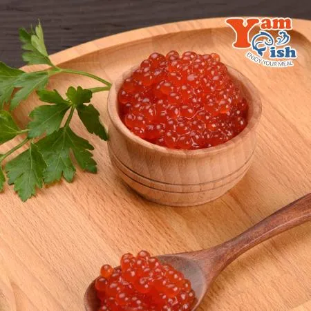 이쿠라 쇼유츠케 500g 북해도 연어알 고급형 간장절임 이꾸라 쇼유즈케 이미지