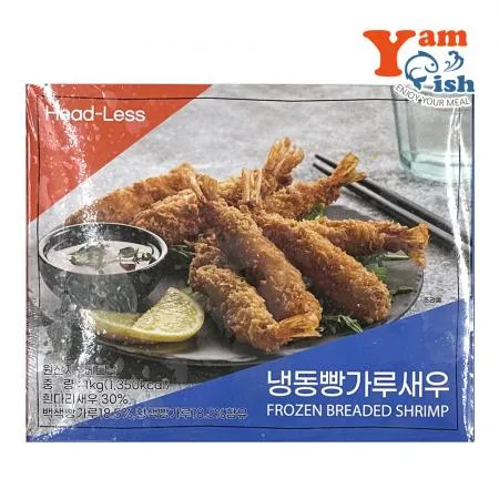 빵가루새우 1kg (20g 50미) 새우튀김 냉동 왕새우튀김