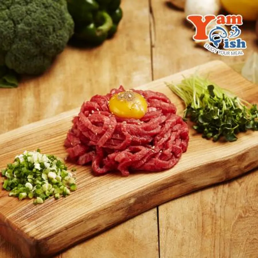 냉동육회 1kg 호주산 소고기 이미지