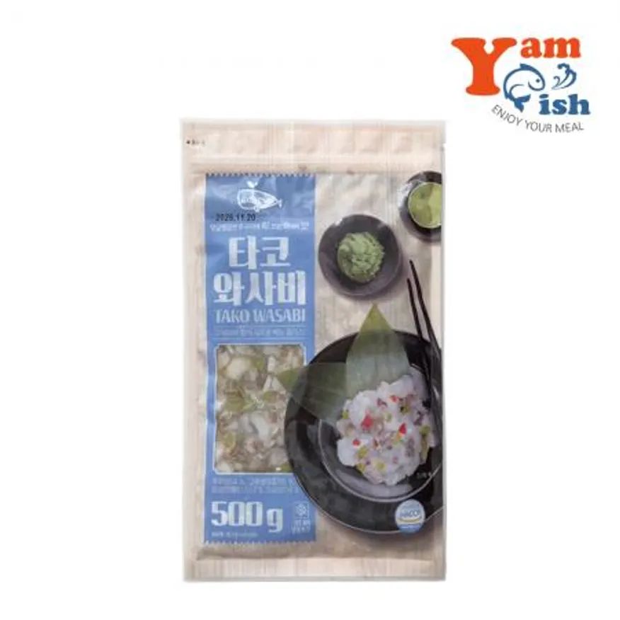 고래미 타코와사비 500g 군함말이 초밥 토핑 이미지