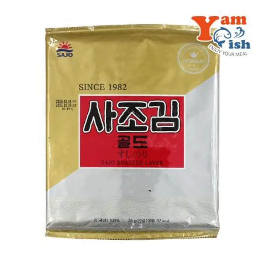 사조김 골드 28g 10봉 김밥김 이미지