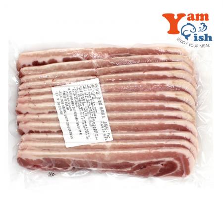 냉동 삼겹살 1kg 7mm 슬라이스