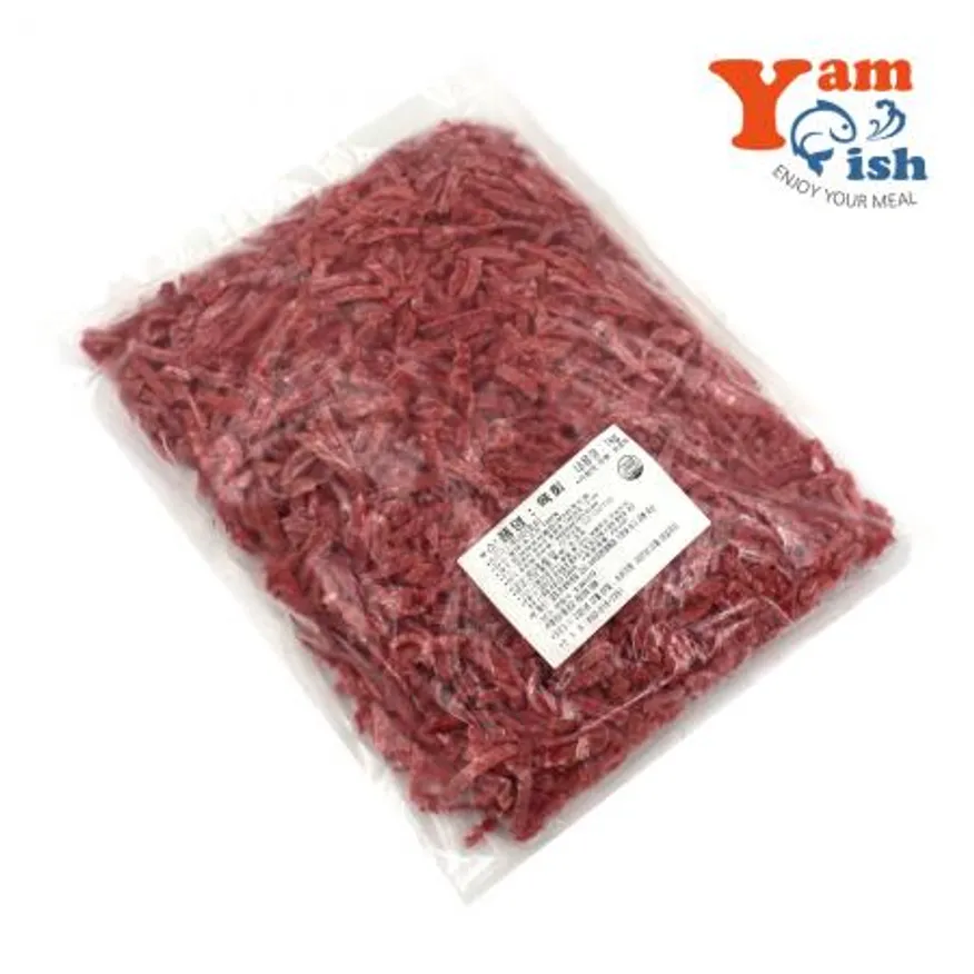 국내산 냉동육회 10kg (1kg 10팩) 이미지