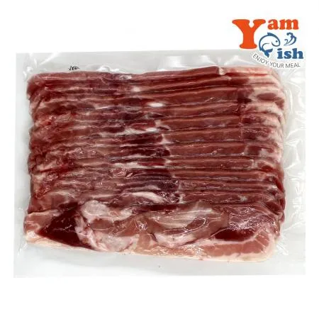 냉동 삼겹살 1kg 7mm 슬라이스 이미지