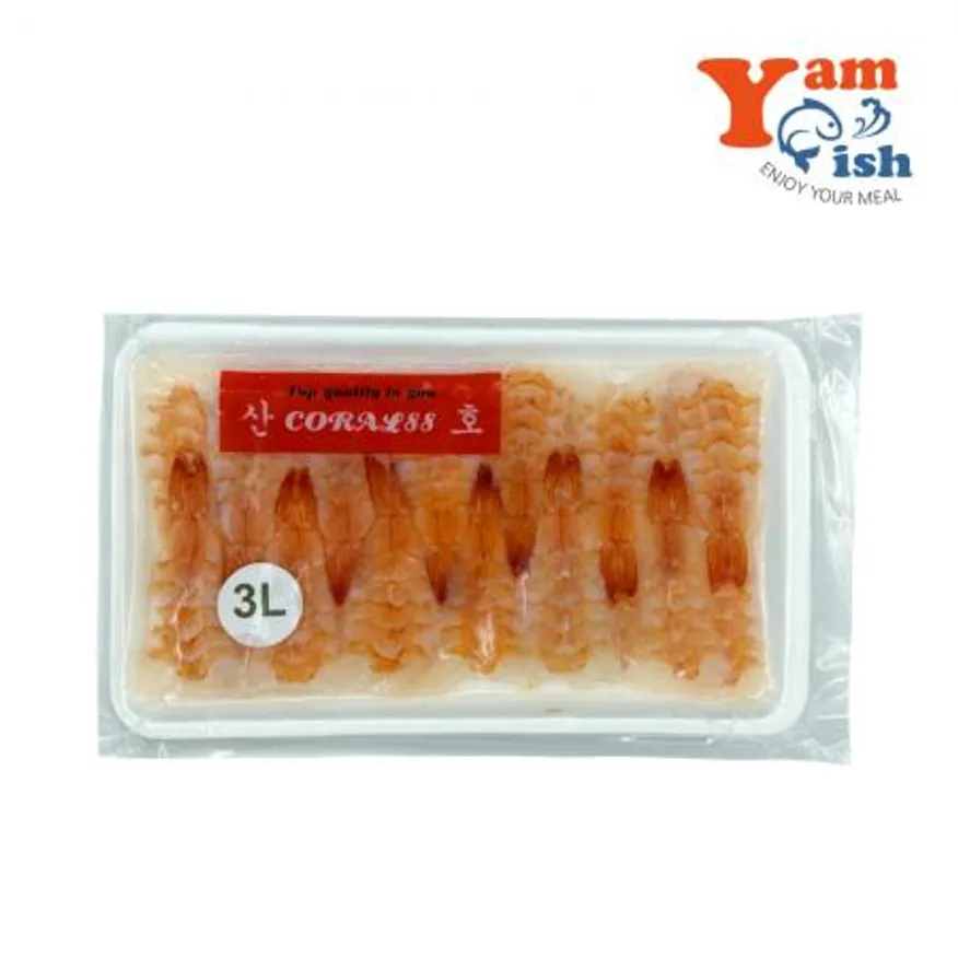 초밥용 새우 3L 125g 24미 초새우 새우초밥 초밥재료 스시 이미지