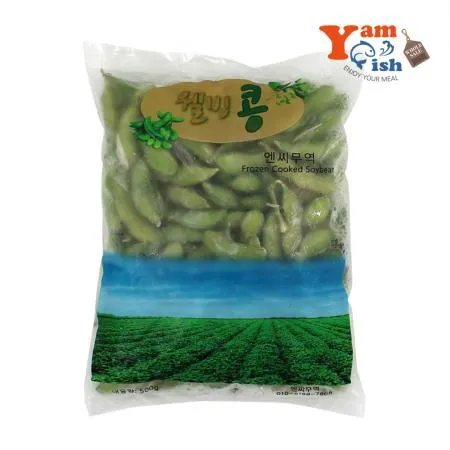 냉동 자숙 대두 500g 대두콩 풋콩 완두콩 에다마메