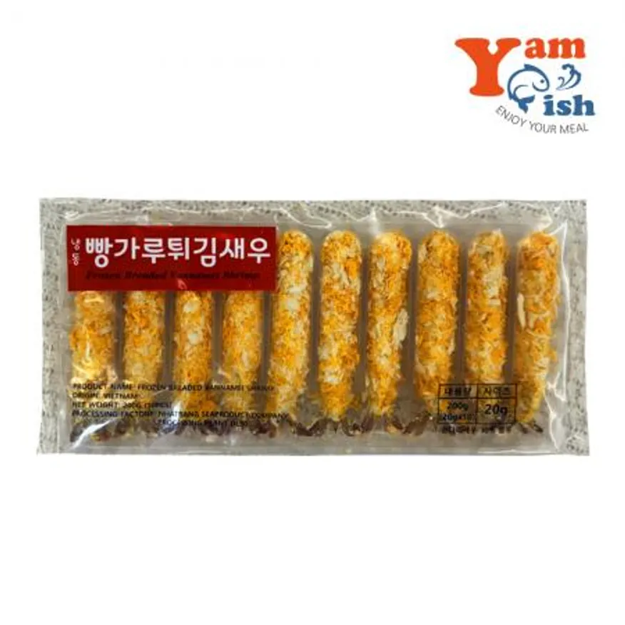 빵가루새우 200g (20g 10미) 새우튀김 냉동 왕새우튀김 이미지