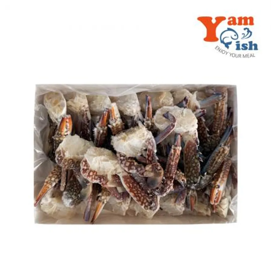 바레인 튀니지 절단 꽃게 2S 500g 살이 꽉 찬 급냉 손질꽃게 해물찜 탕용 이미지